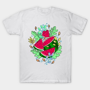 Watermelon Floral T-Shirt